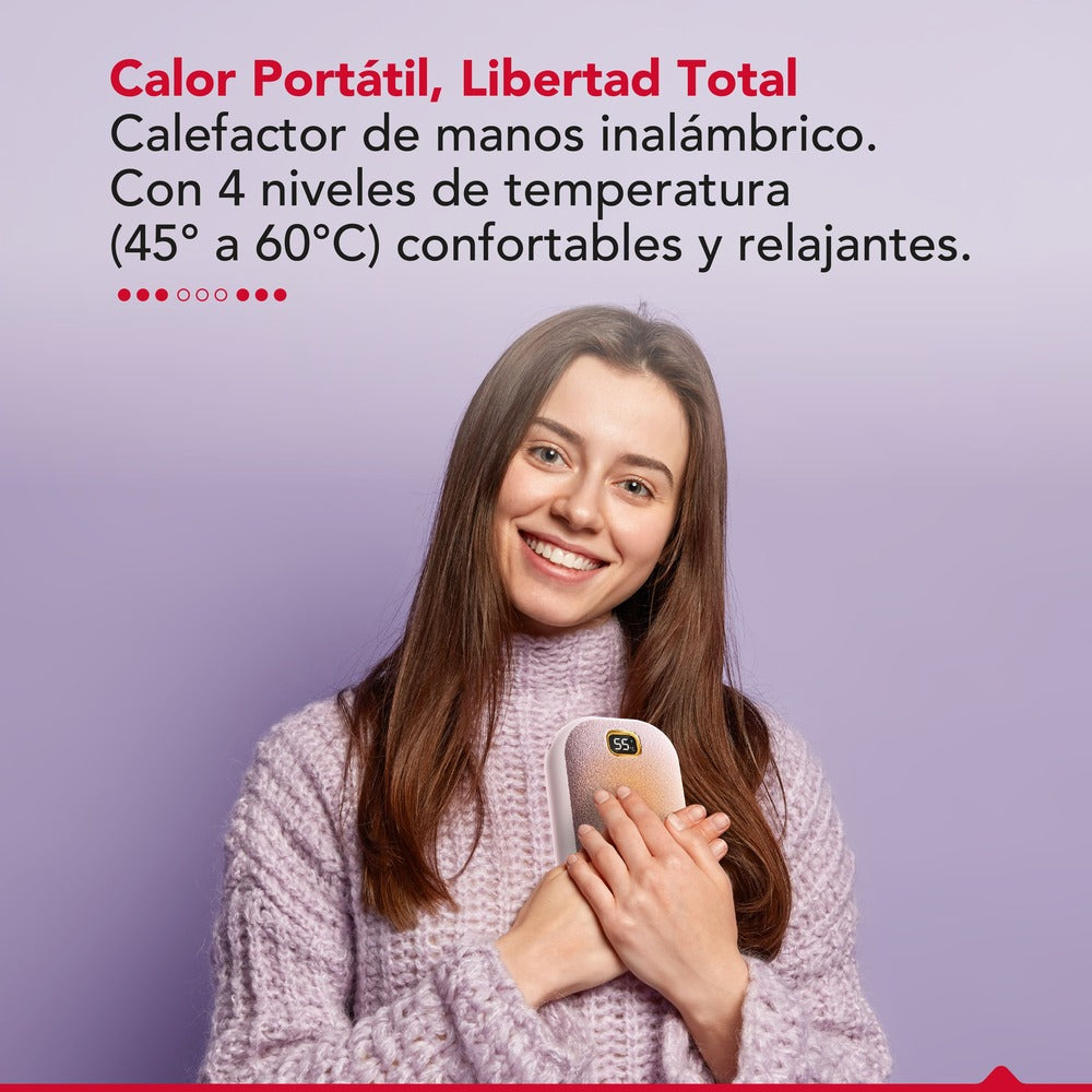Calentador de manos inalámbrico Hand Warmer Purple