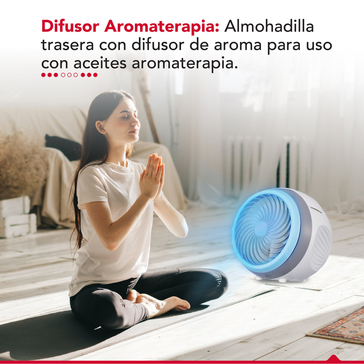 Enfriador Sin Agua Difusor Aroma Thor USB Iceball Air Cooler