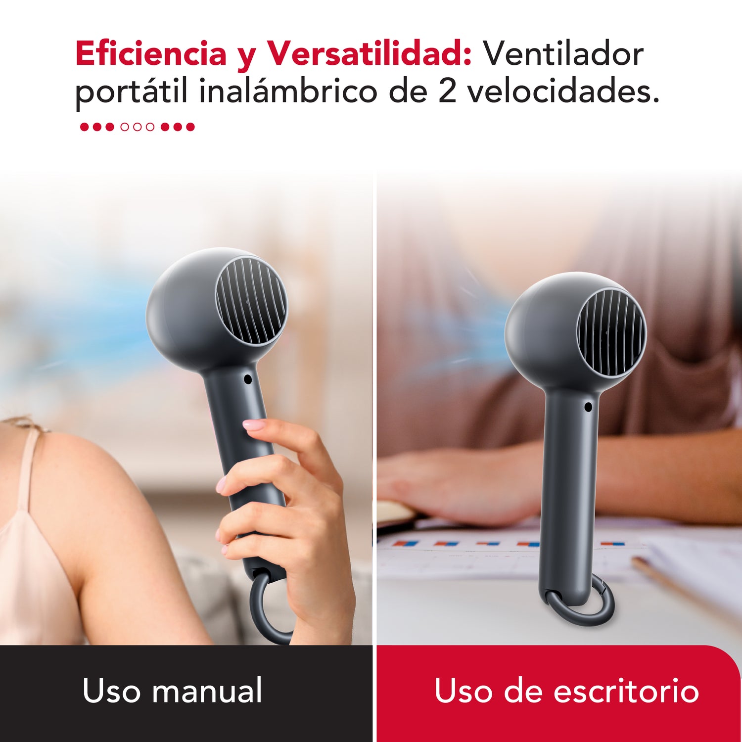 Ventilador personal Thor USB Personal Fan Black