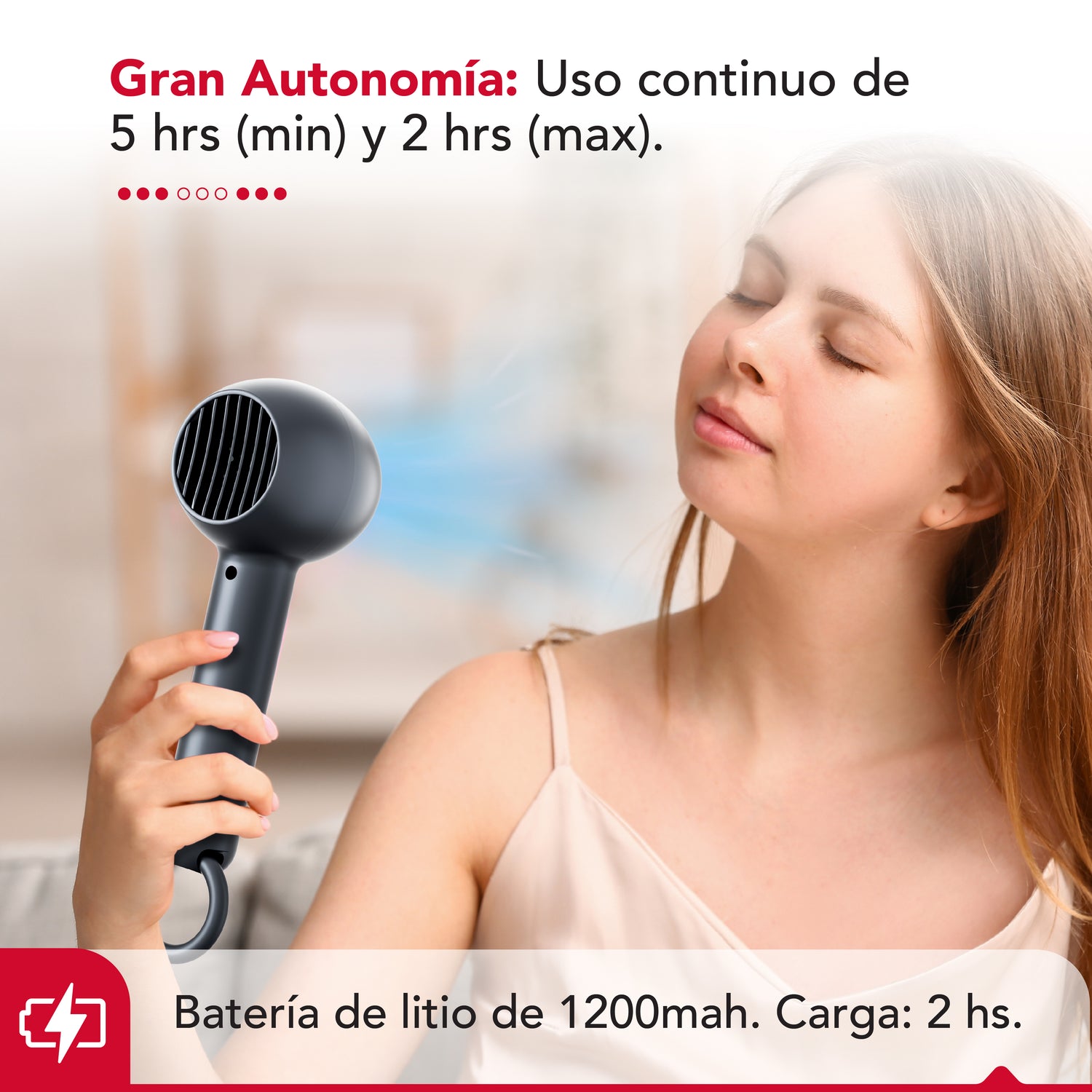 Ventilador personal Thor USB Personal Fan Black