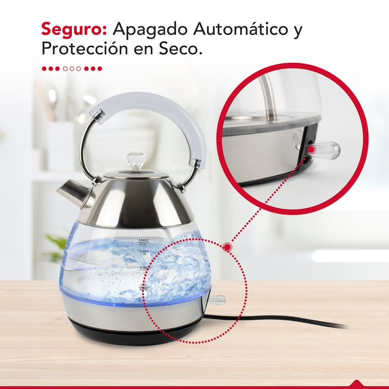 Hervidor Elegante 1,7L Thor Diamond Design