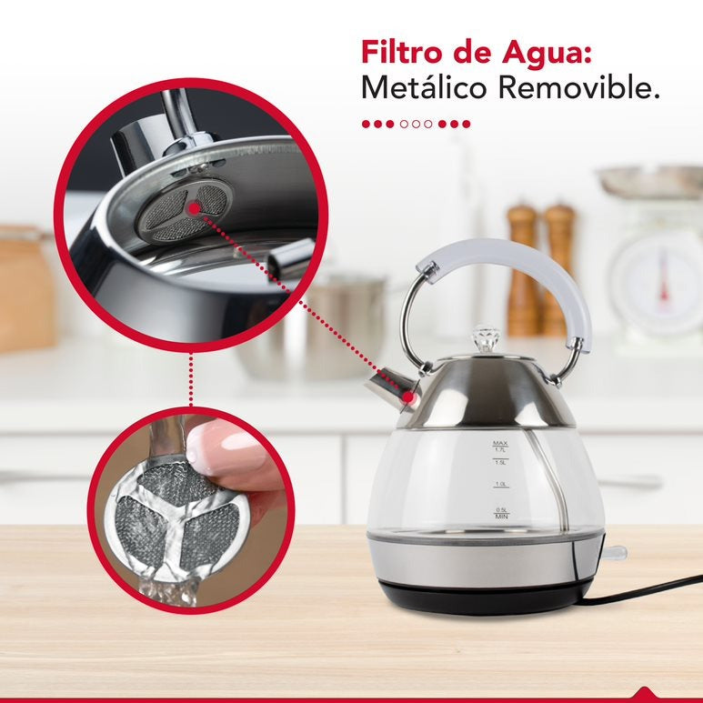 Hervidor Elegante 1,7L Thor Diamond Design