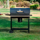 Parrilla Carbon Oregon Estilo Tambor BBQ Grill