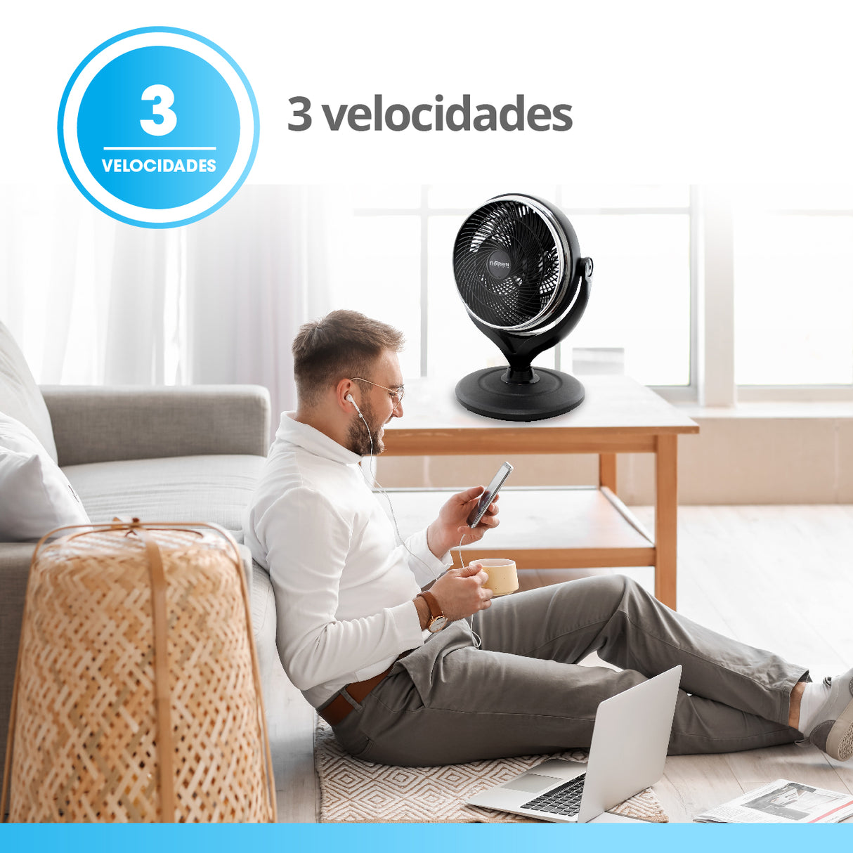 Ventilador Thor Dual Turbo Fan