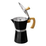 Cafetera Moka Thor Moka Milano de 9 tazas Negro