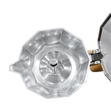 Cafetera Moka Thor Moka Milano de 9 tazas Negro