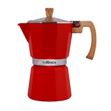 Cafetera Moka Thor Moka Milano de 9 tazas Rojo