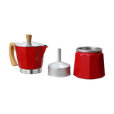 Cafetera Moka Thor Moka Milano de 9 tazas Rojo
