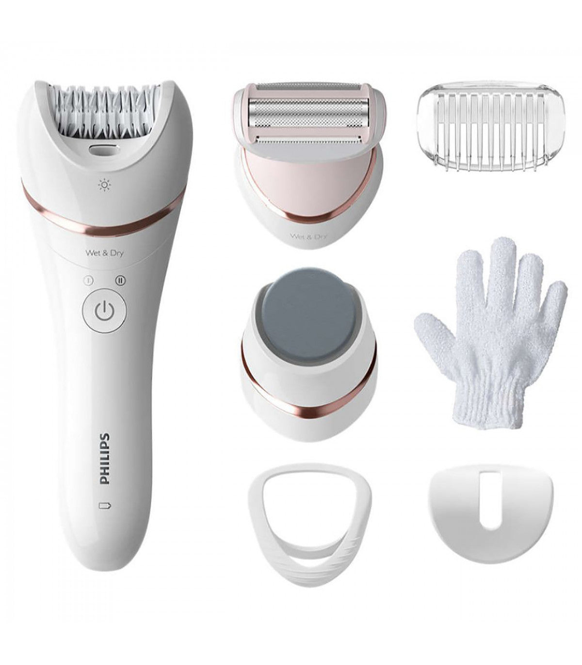 Depiladora Wet & Dry Philips serie 8000