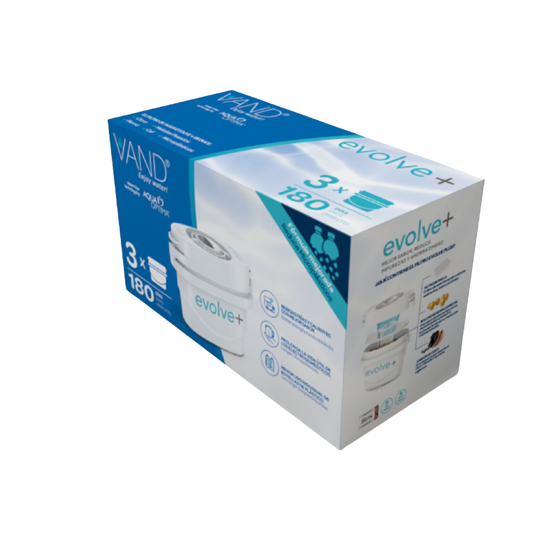 Filtro de agua evolve Vandx3