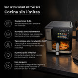 Freidora de Aire Digital Thor Smart Air Fryer Pro 8,8 L