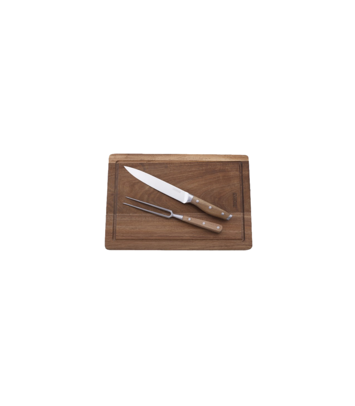 Juego 3 Pzs Tabla Cuchillo Tenedor Thomas