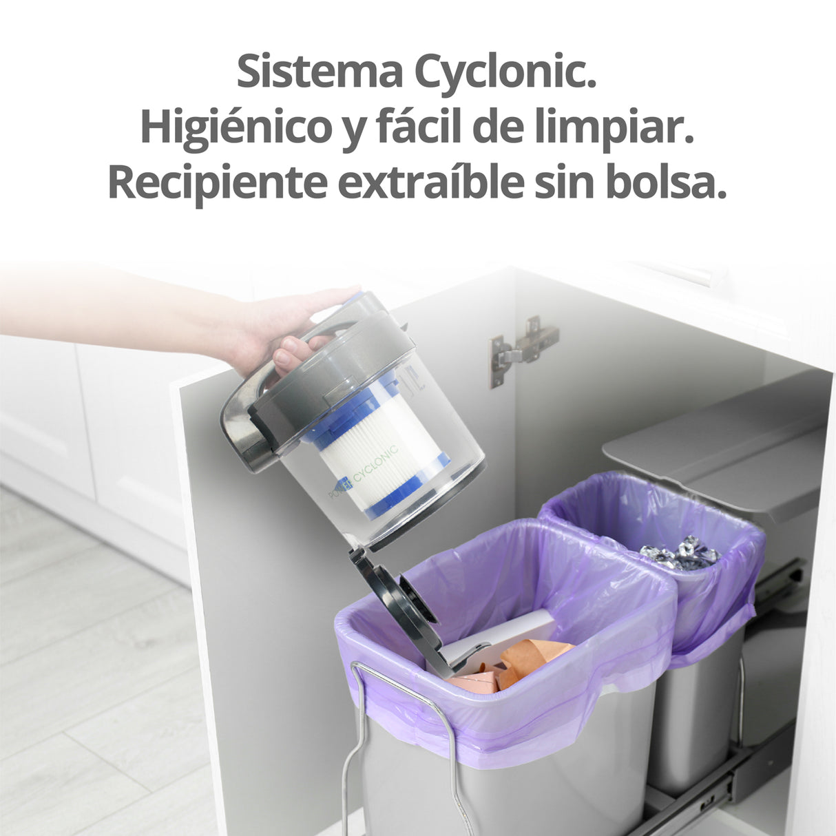 Aspiradora de arrastre Thor Power Cyclonic