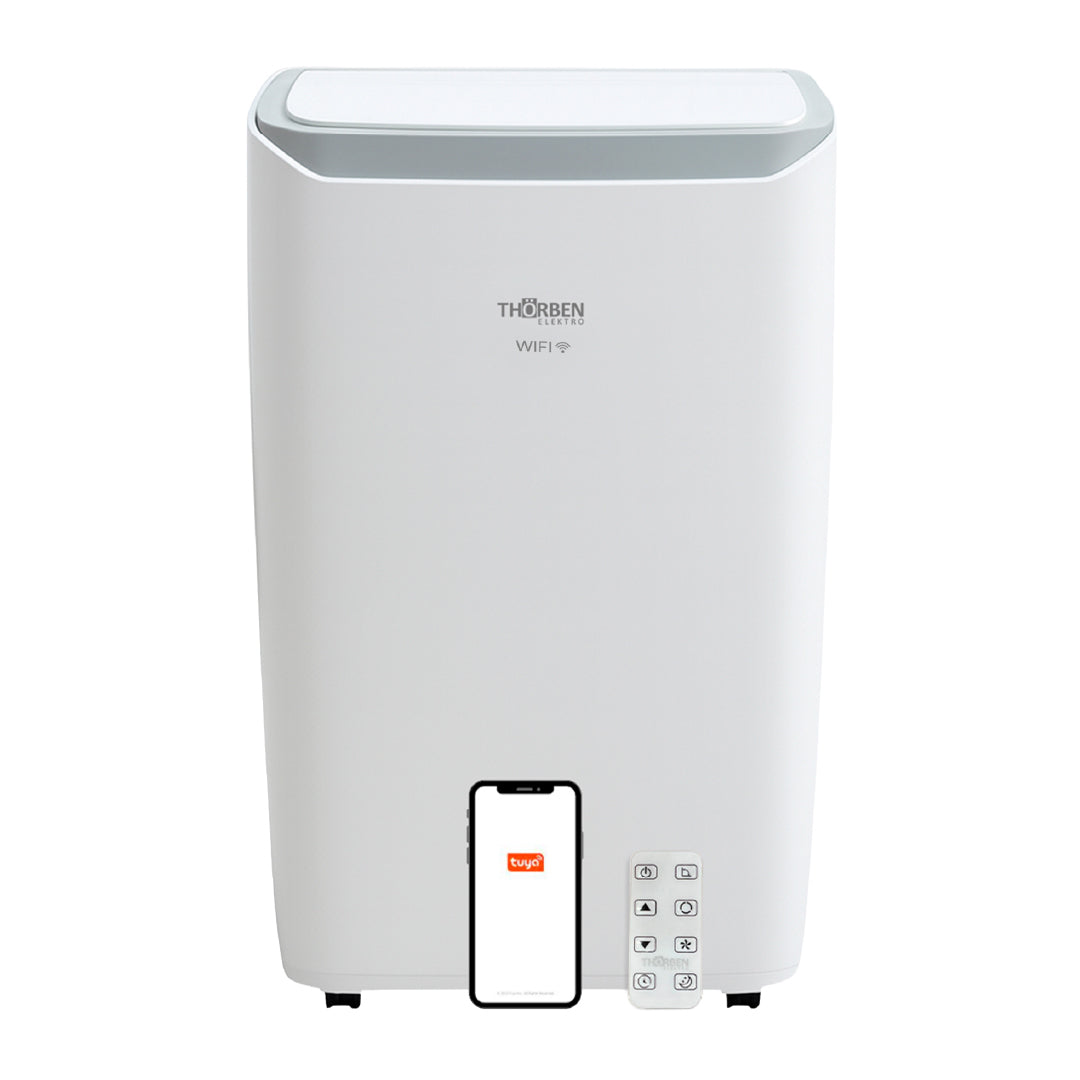 Aire Acondicionado Portátil Frio/Calor Smart Pac 4 En1 Wifi 14000 Btu