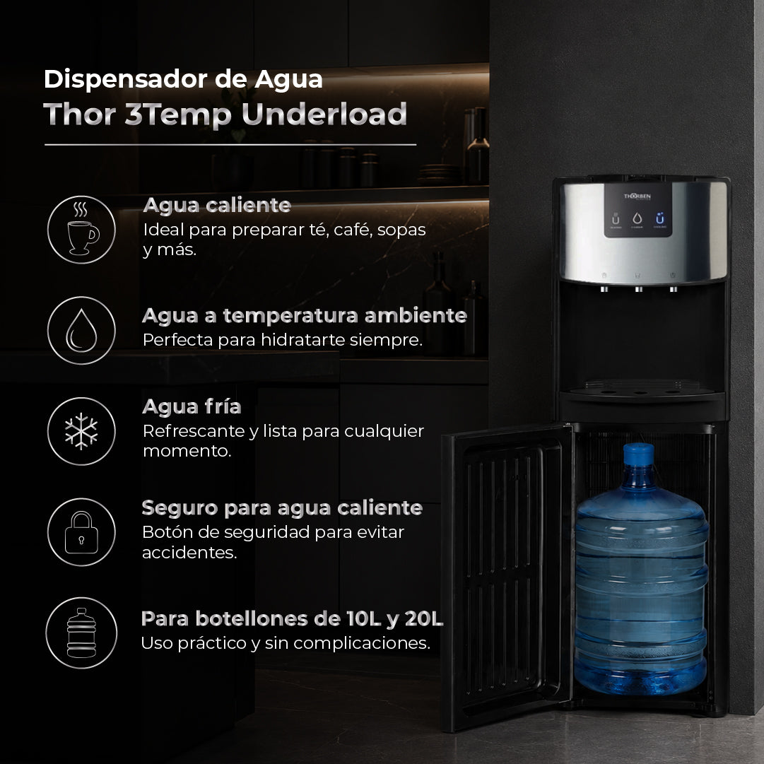 Dispensador de Agua Thor 3Temp Underload