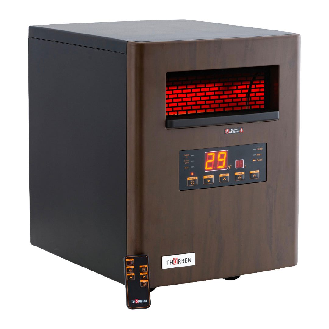 Estufa infrarroja 2 en 1 Thor Green1500