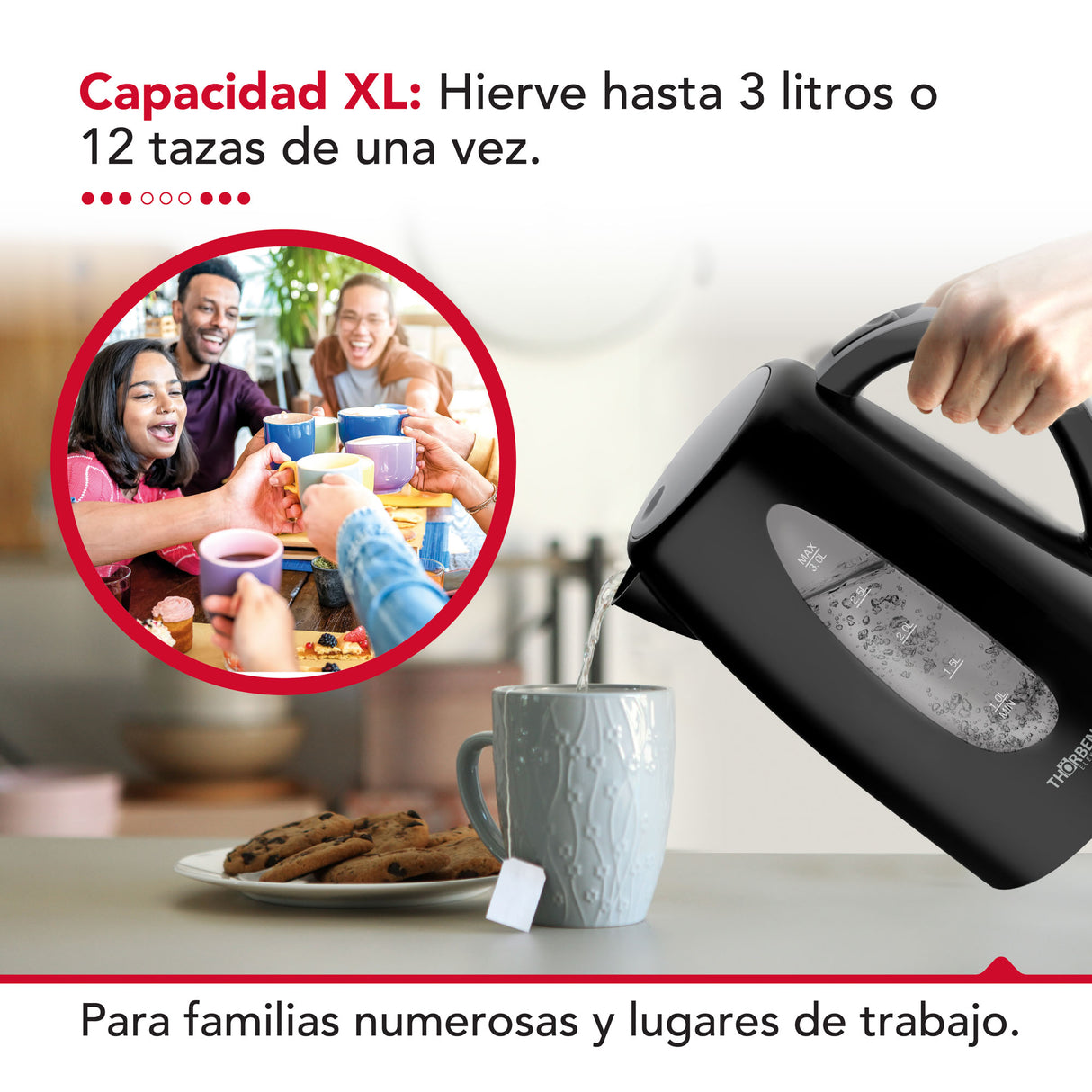 Hervidor 3L Thor Magnum 3000