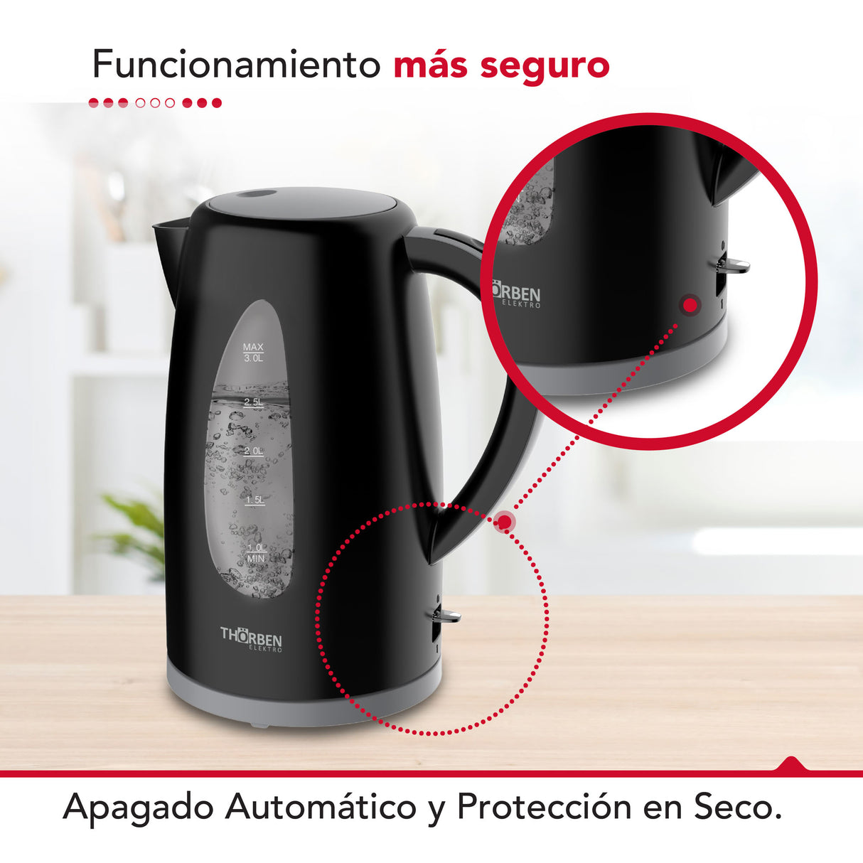 Hervidor 3L Thor Magnum 3000