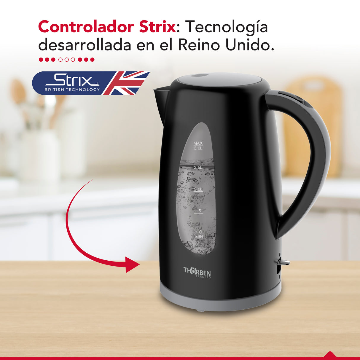 Hervidor 3L Thor Magnum 3000