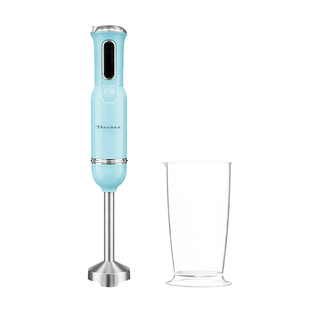 MiniPimmer Thorben Thor Retro Style Hand Mixer Light Blue