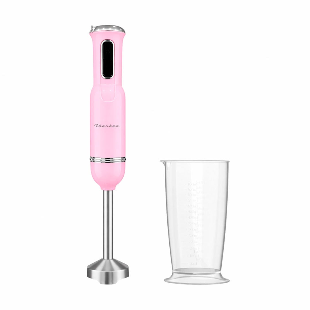MiniPimmer Thorben Thor Retro Style Hand Mixer Pink