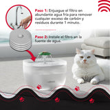 Filtros fuente de agua eléctrica Thor 4 Filter Water Fountain