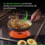Wok Antiadherente Thor Avocado 28 cm