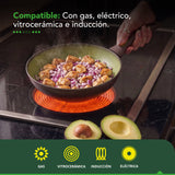 Wok Antiadherente Thor Avocado 28 cm