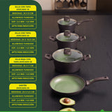 Batería de Cocina Thor Avocado 7 Piezas