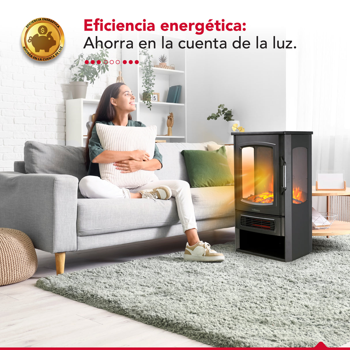 Chimenea eléctrica Thor Fireplace 3D Plus