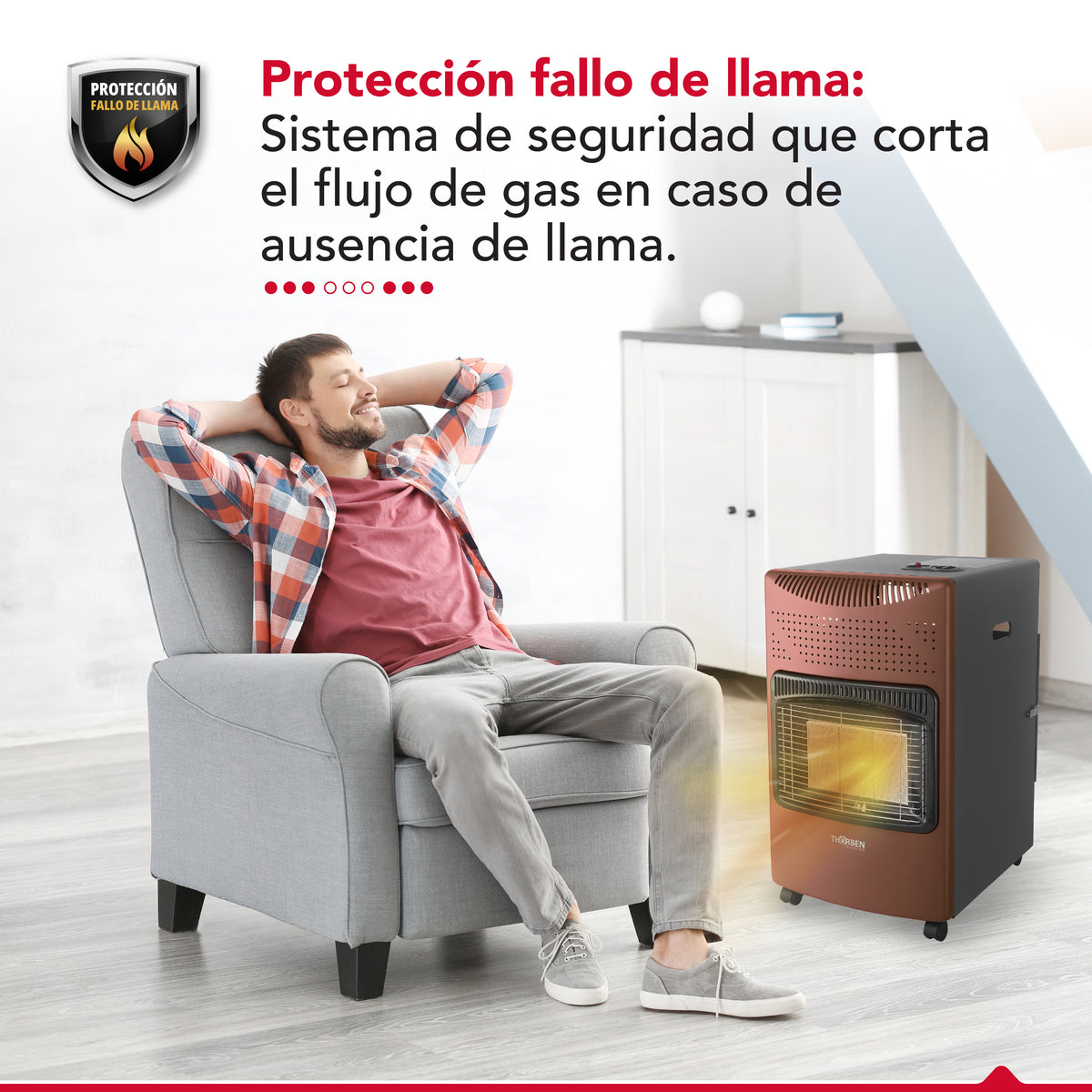 Estufa a gas Thor GL 15K