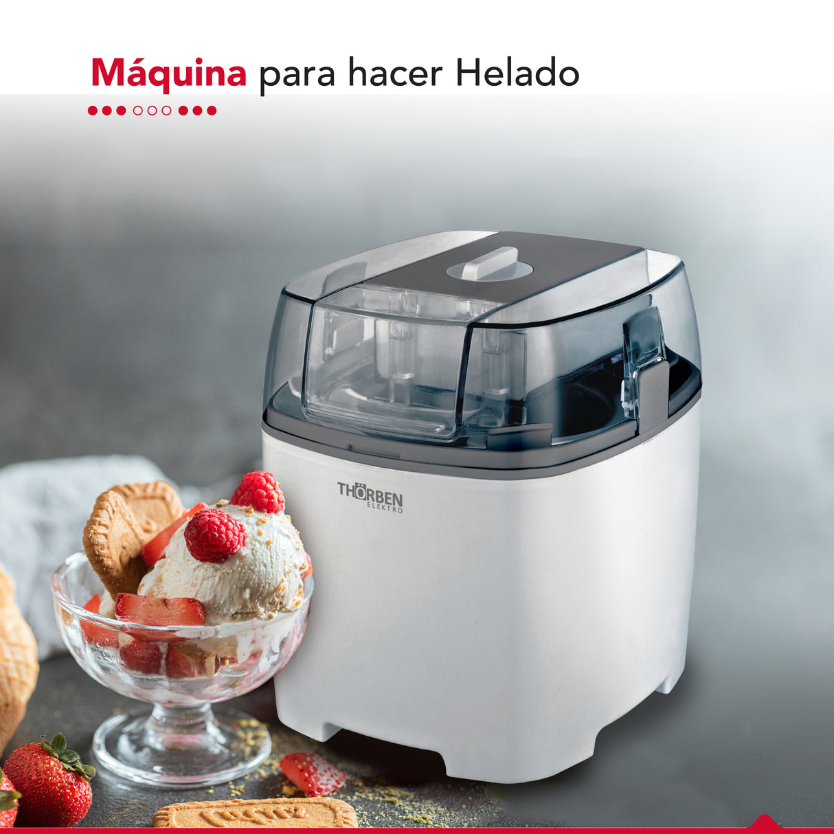 Máquina de Helados Thor Ice Creamy