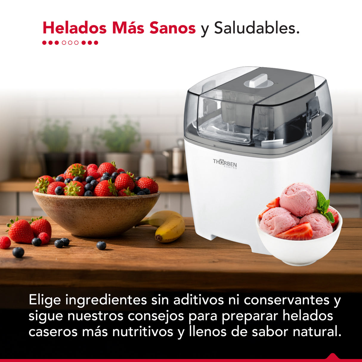 Máquina de Helados Thor Ice Creamy