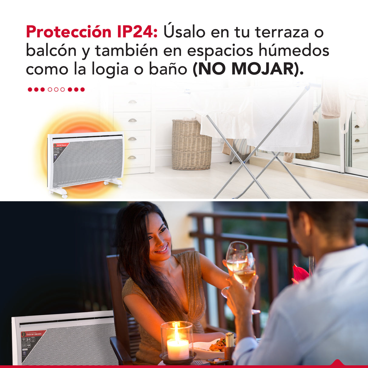 Panel eléctrico Thor IRP 1500 Wifi