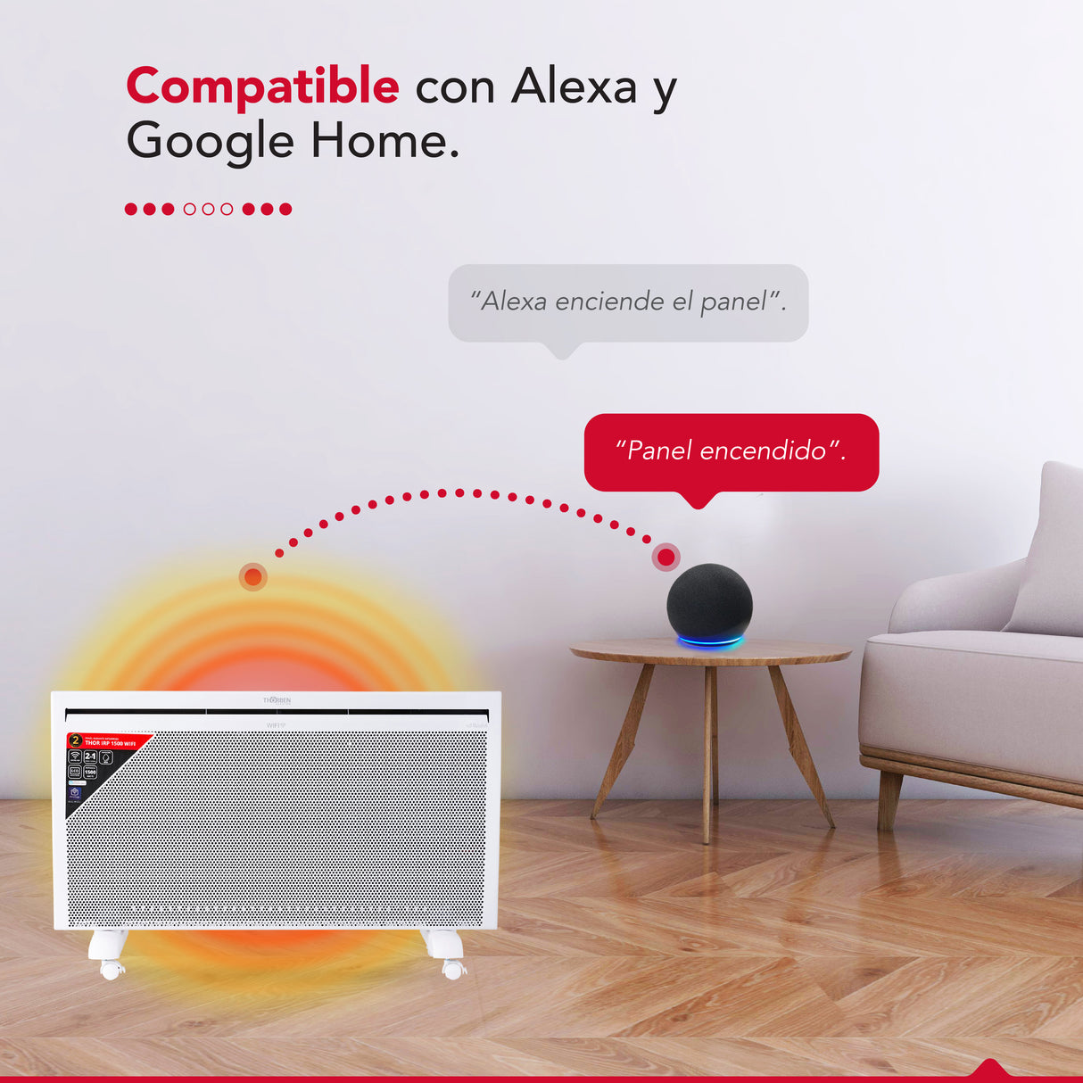 Panel eléctrico Thor IRP 1500 Wifi