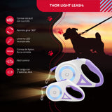 Correa Luminosa Thor Light Leash S