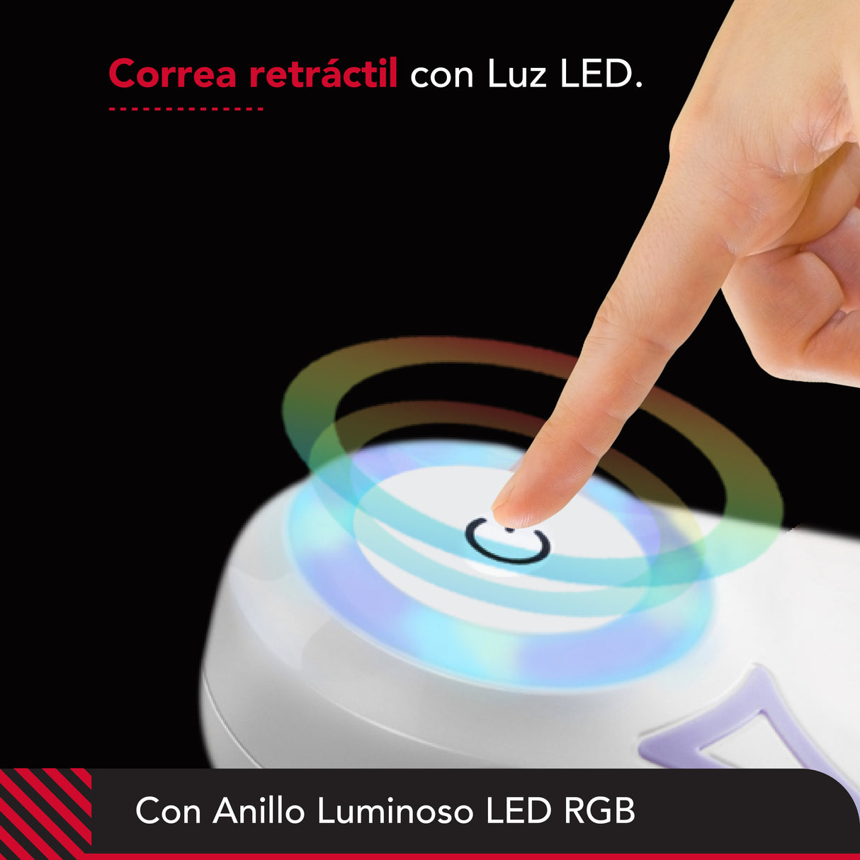 Correa Luminosa Thor Light Leash S