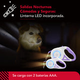 Correa Luminosa Thor Light Leash M