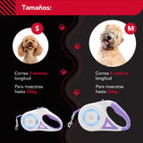 Correa Luminosa Thor Light Leash S