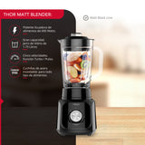 Licuadora Thor Matt Black Blender