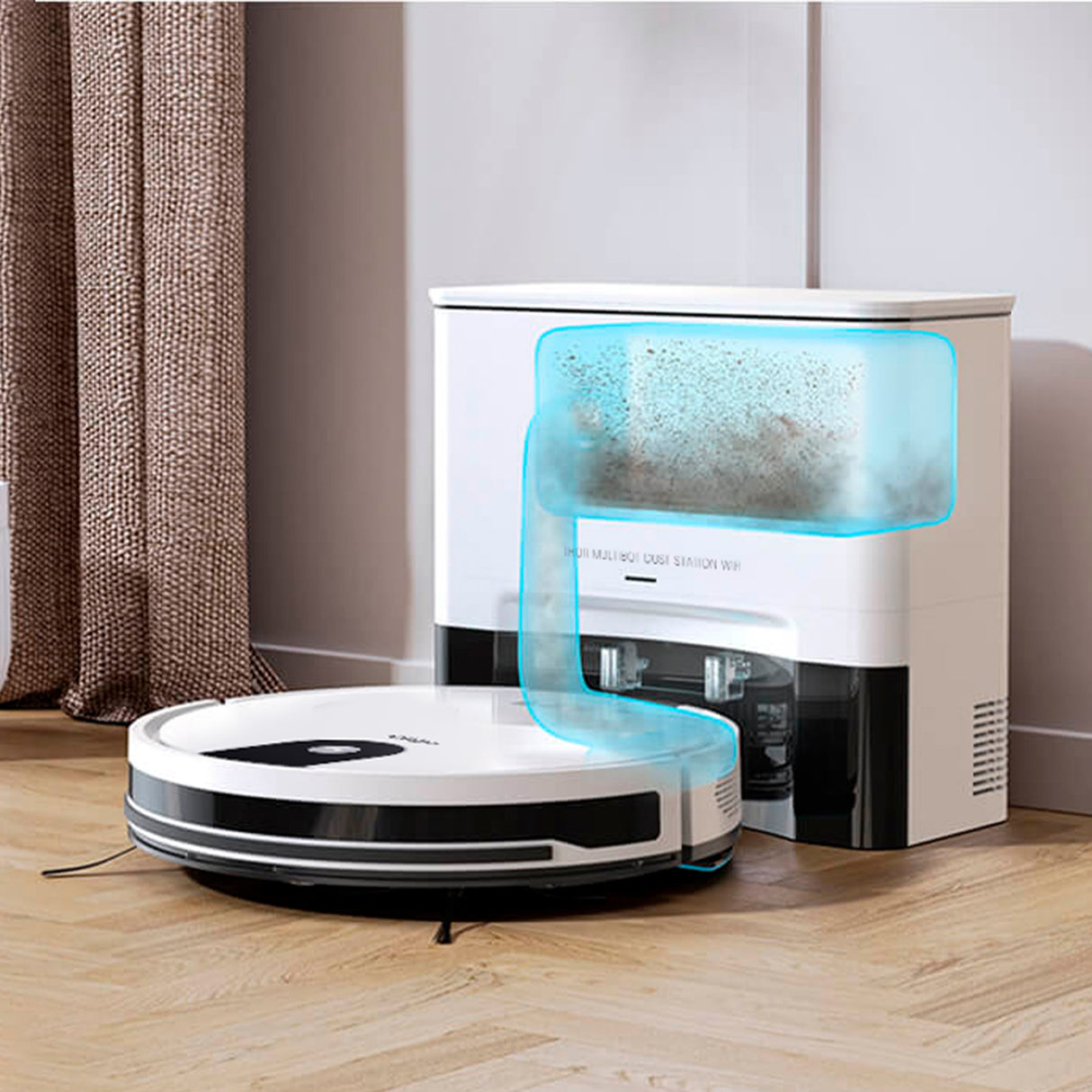 Aspiradora Robot Thor Multibot Dust Station Wifi