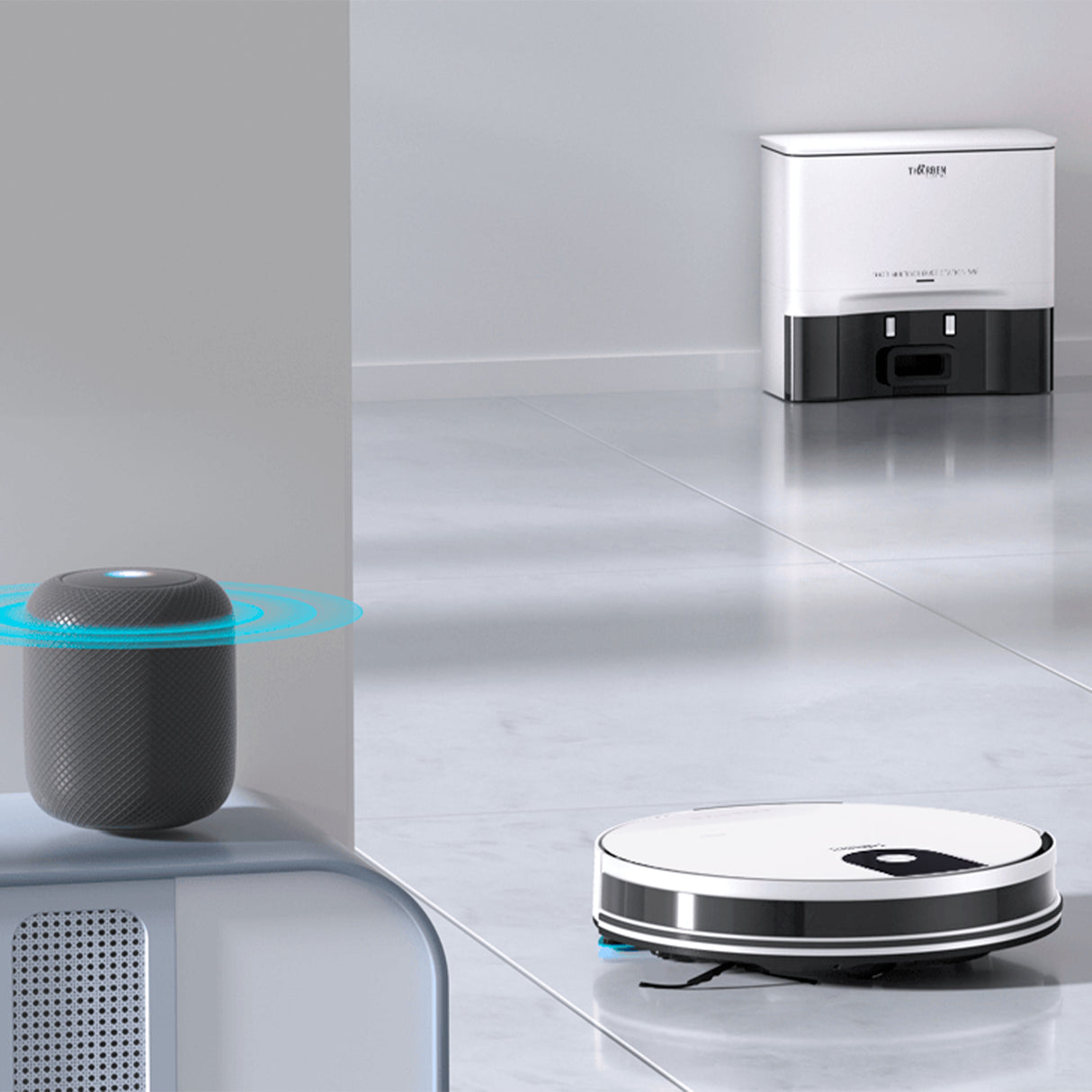 Aspiradora Robot Thor Multibot Dust Station Wifi