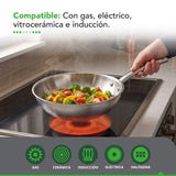 Wok Antiadherente Thor Nature 28 cm