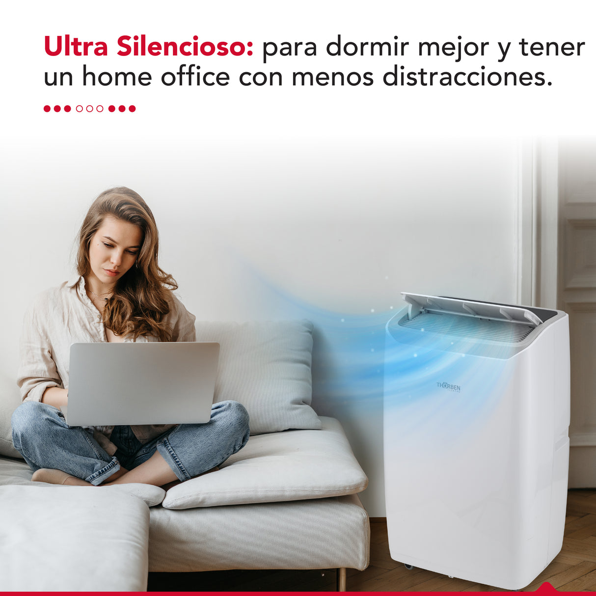 Aire acondicionado portátil Thor Pac 3En1 12000 Btu