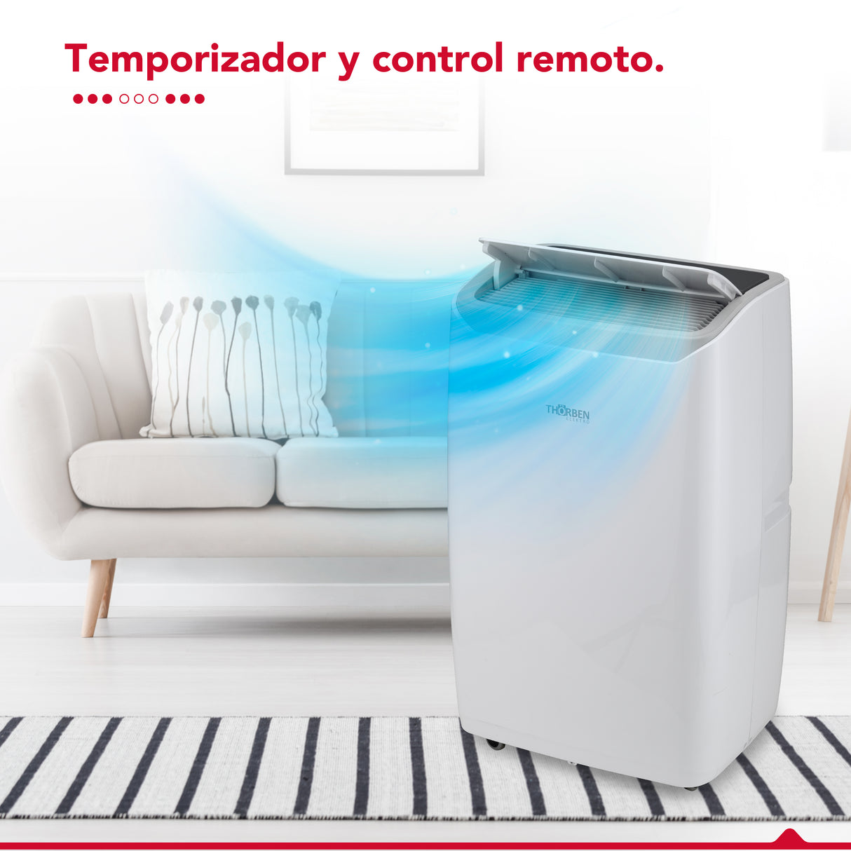 Aire acondicionado portátil Thor Pac 3En1 12000 Btu
