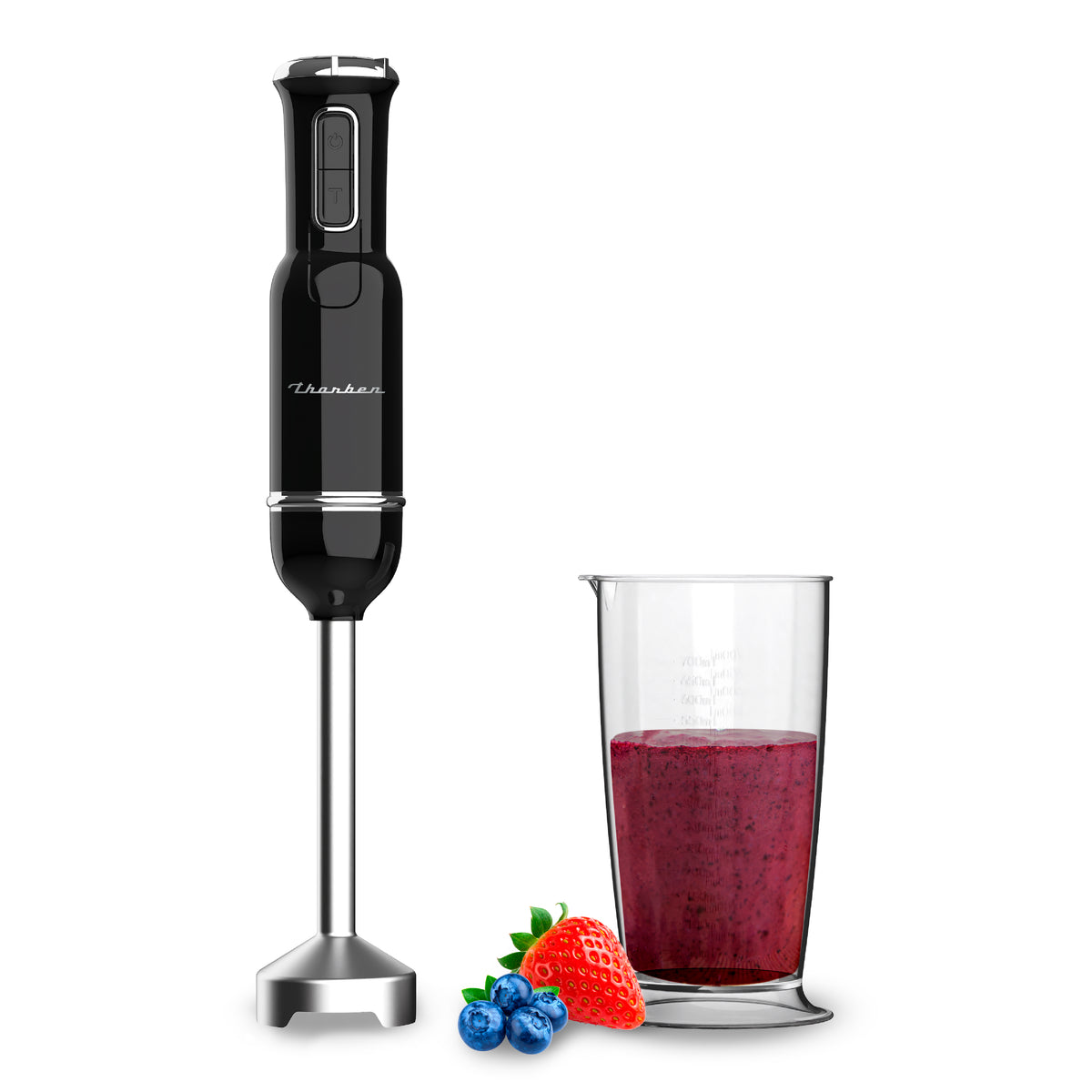 MiniPimmer Thor Retro Black Hand Mixer