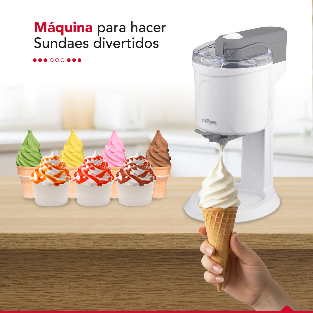 Máquina de Sundaes Thor Sundae Maker