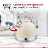 Tetera Thor Tea Time Plus 2.8L Acero Inoxidable Silbadora