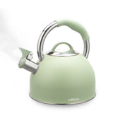 Tetera Thor Tea Time Verde 2.5L Acero Inoxidable Silbadora