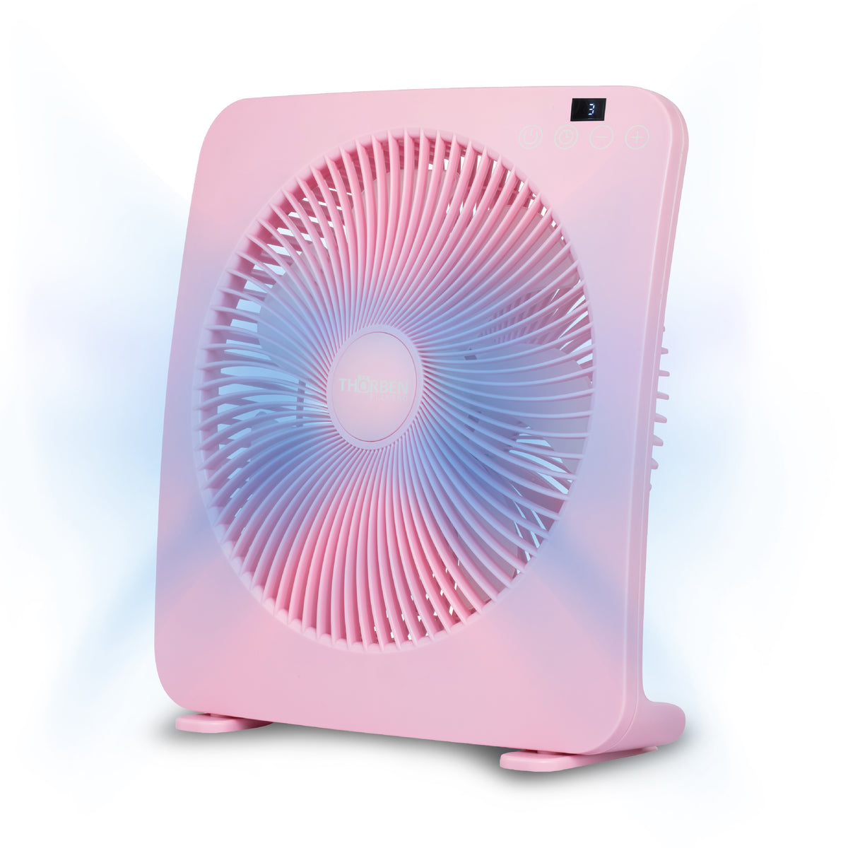 Ventilador USB Recargable Thor Box Fan Rosa